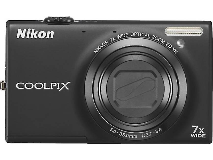 ニコン デジタルカメラ COOLPIX S6100 Nikon Nikon Coolpix S6100 (Black) 16-megapixel digital camera with 7X