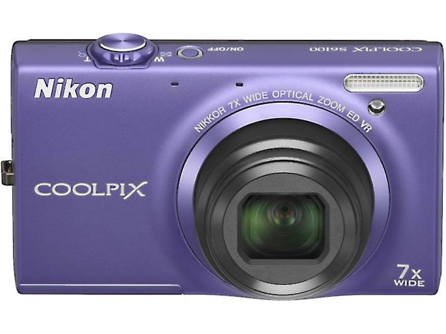 Nikon Coolpix S6100 (Black) 16-megapixel digital camera with 7X