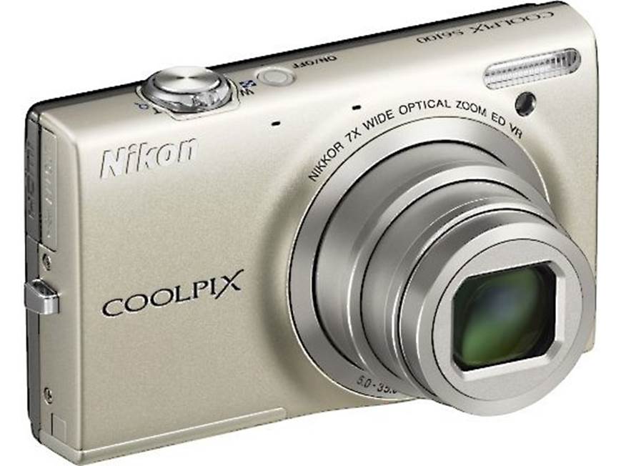 【H2079】 Nikon COOLPIX S6100 ニコン クールピクス Nikon Coolpix S6100 (Black) 16-megapixel digital camera with 7X