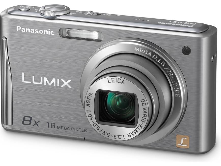 Panasonic Lumix DMC-FH27 (Silver) 16.1-megapixel digital camera