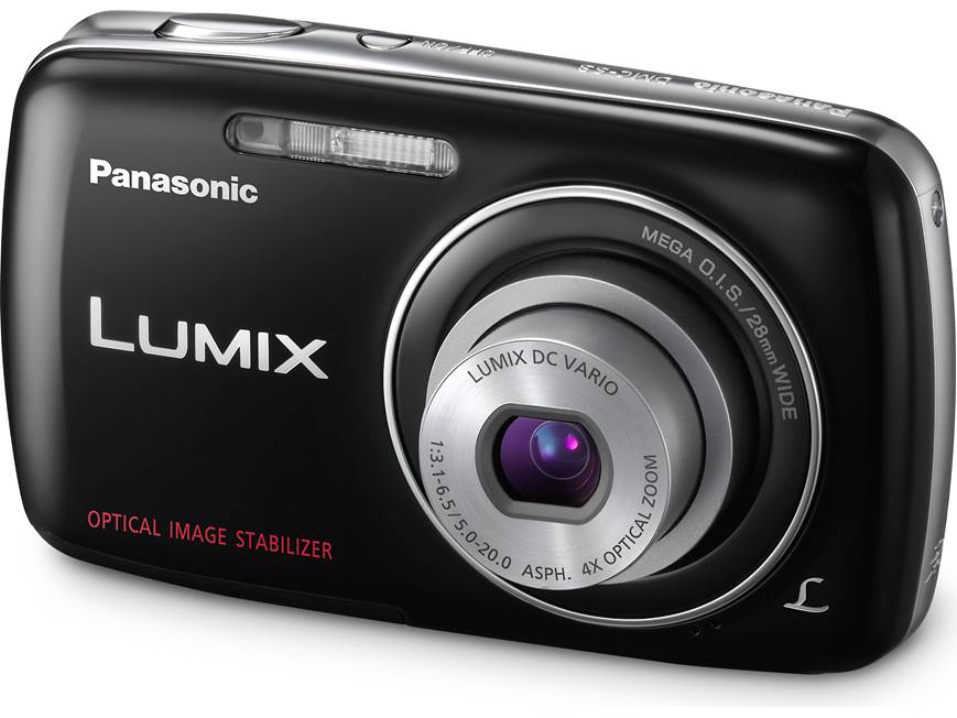 Panasonic Lumix DMC-S3 (Black) 14.1-megapixel digital camera with