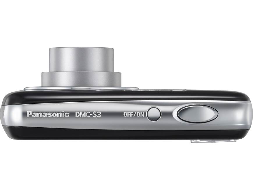 Panasonic Lumix DMC-S3 (Black) 14.1-megapixel digital camera with