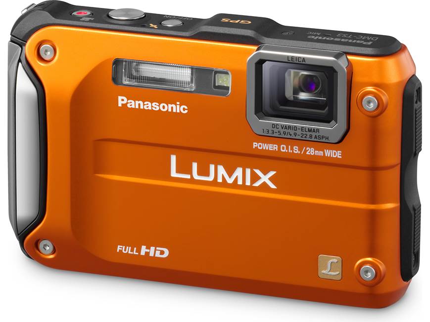 Panasonic Lumix DMC-TS3 (Orange) Tough-style 12.1-megapixel