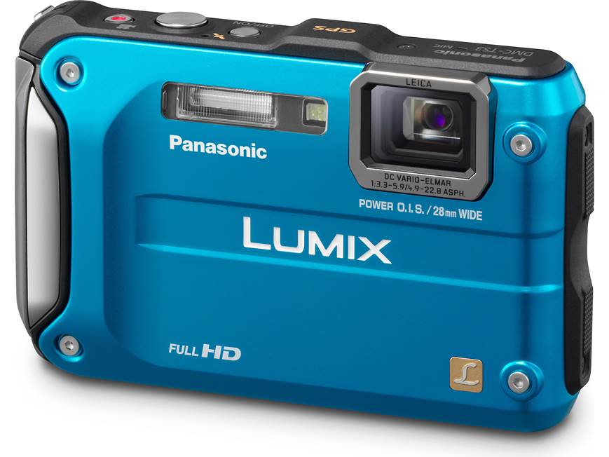 Panasonic Lumix DMC-TS3 (Orange) Tough-style 12.1-megapixel