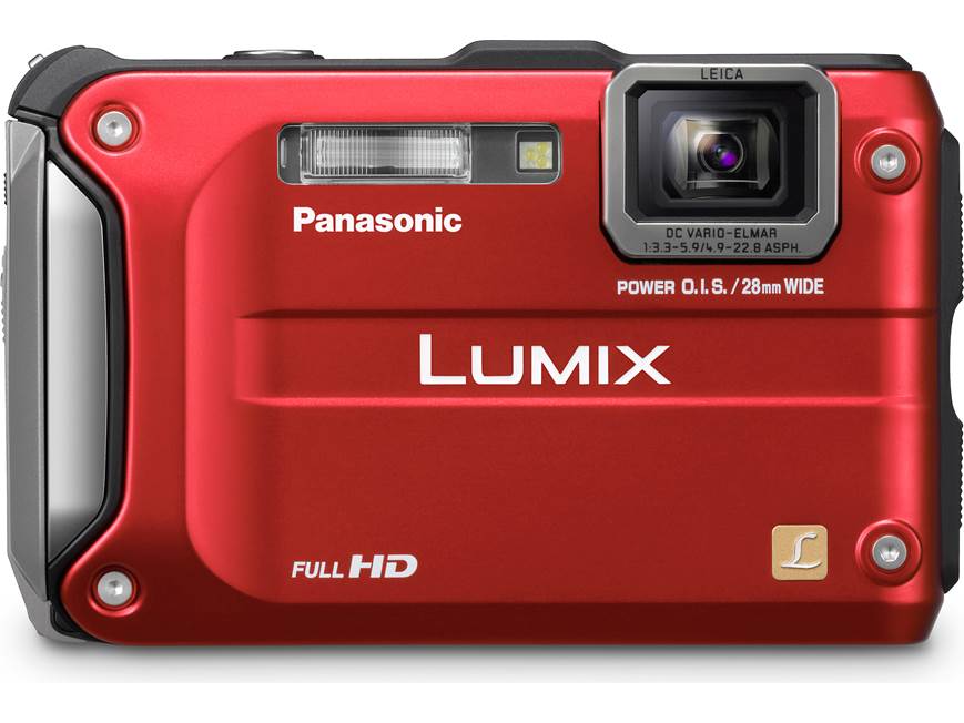 Panasonic Lumix DMC-TS3 (Orange) Tough-style 12.1-megapixel