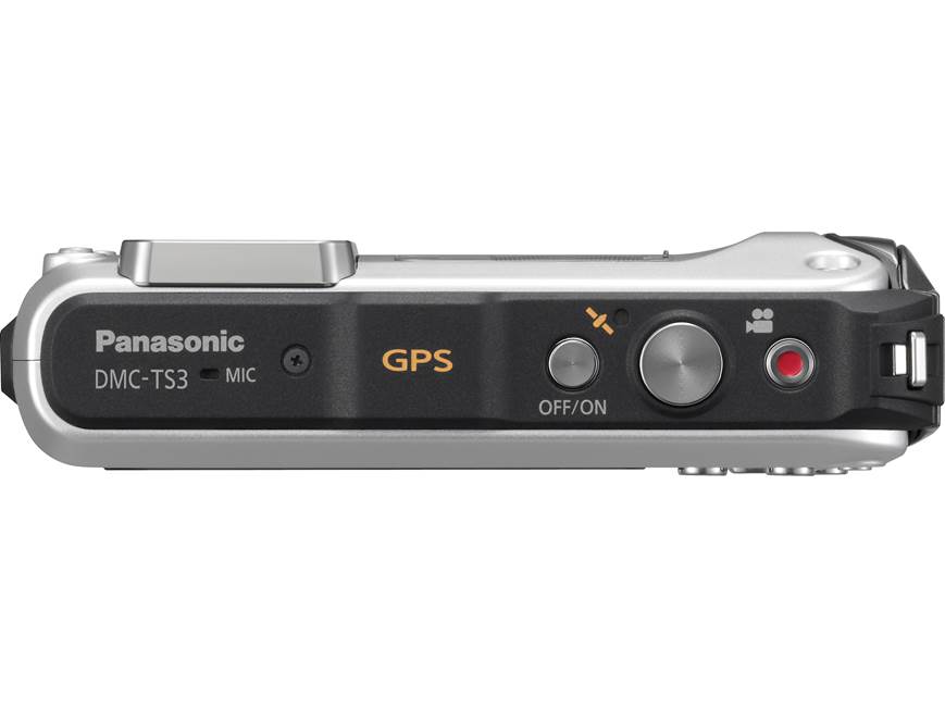 Panasonic Lumix DMC-TS3 (Silver) Tough-style 12.1-megapixel