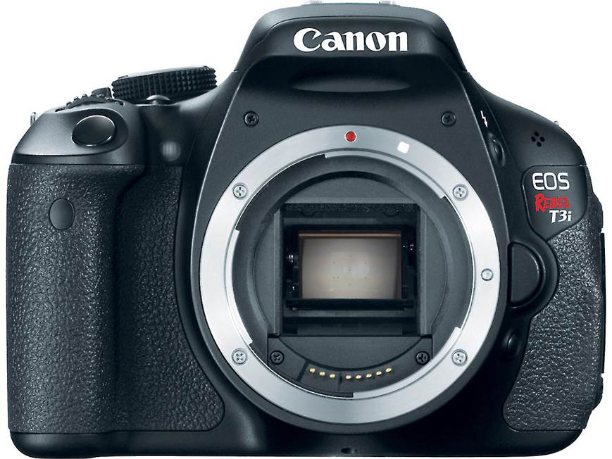 Canon EOS Rebel T3i (no lens included) 18-megapixel digital SLR