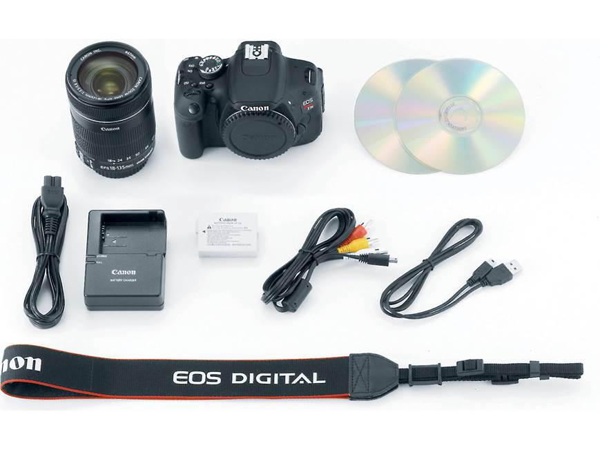 Canon EOS Rebel T3i Kit 18-megapixel digital SLR camera with 18