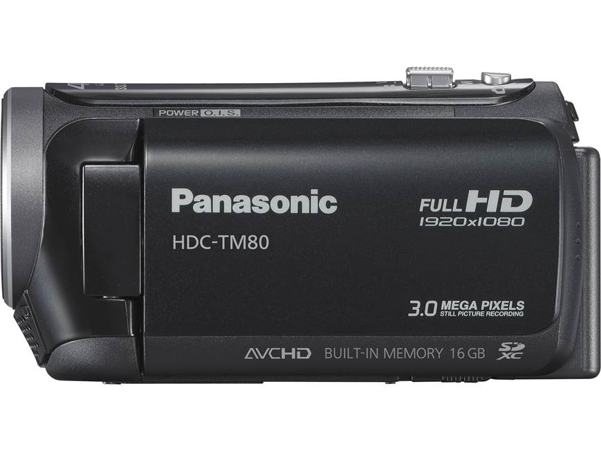Panasonic HDC-TM80 (Black) HD camcorder with 16GB flash memory