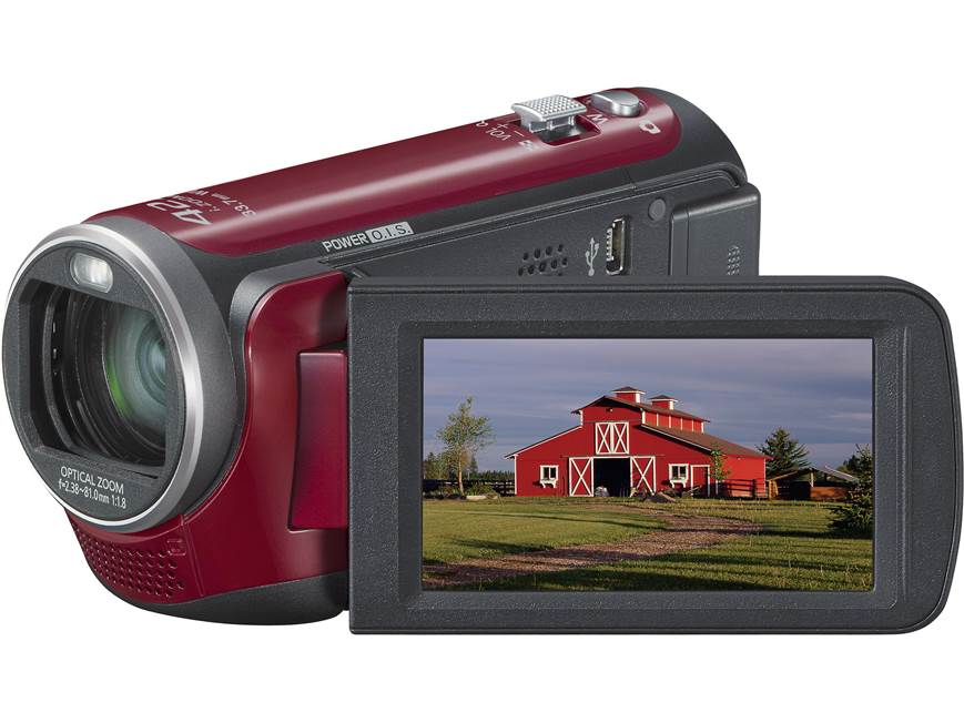 Panasonic HDC-TM80 (Black) HD camcorder with 16GB flash memory