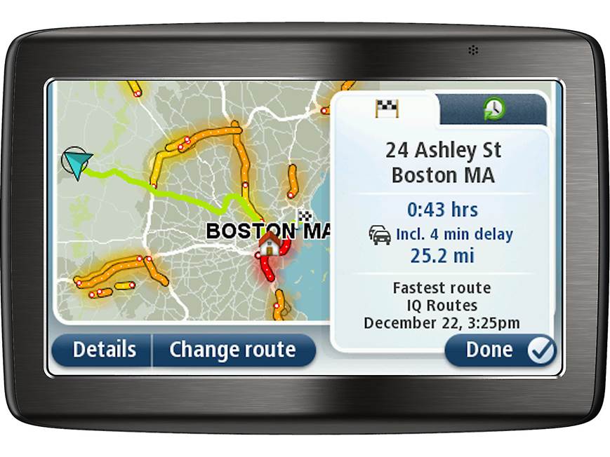 TomTom VIA 1535 TM Portable navigator with voice recognition