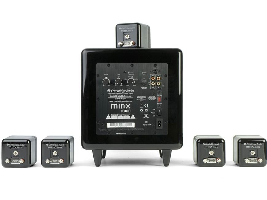 Cambridge Audio Minx S315 (Black) 5.1-channel speaker system