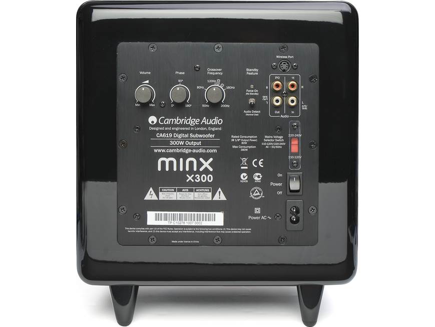 Cambridge Audio Minx S315 (Black) 5.1-channel speaker system