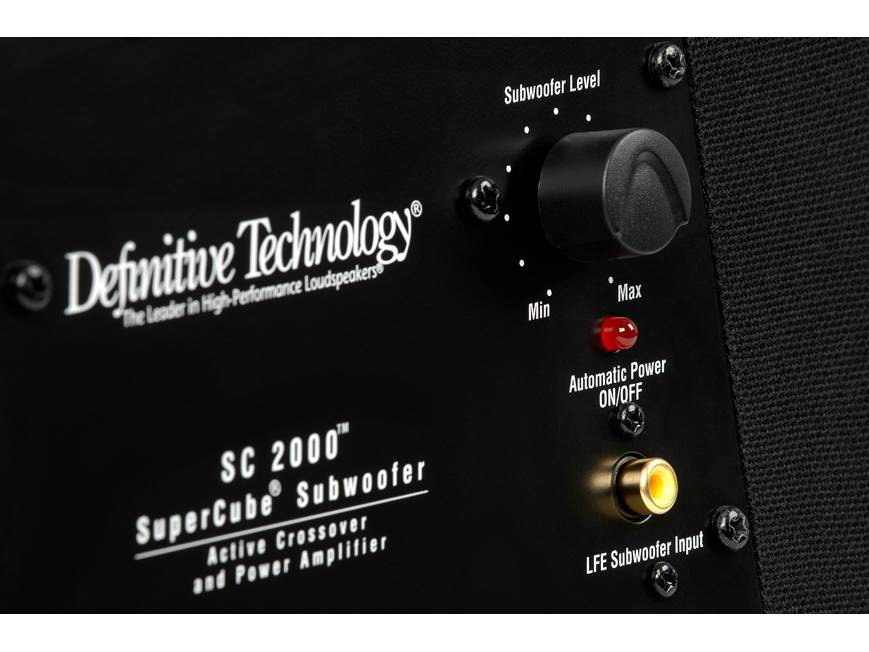 Definitive Technology SuperCube 2000 Ultra-compact powered