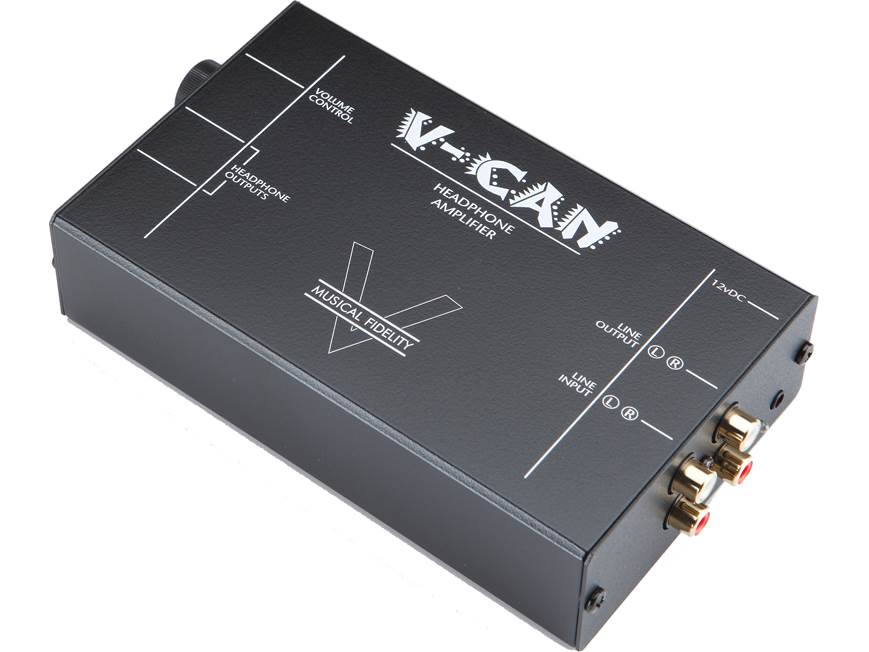 ミュージカル　フィディリティー　ヘッドフォンアンプ  V-CAN Musical Fidelity V-CAN Headphone amplifier at Crutchfield