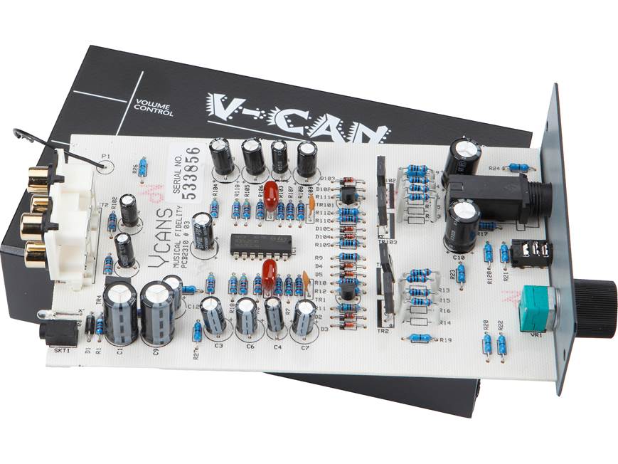 Musical Fidelity V-CAN Headphone amplifier at Crutchfield