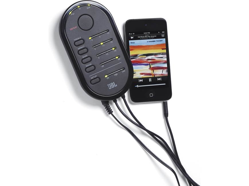 JBL MS-2 Car Audio Optimizer Get better sound from your iPod® or