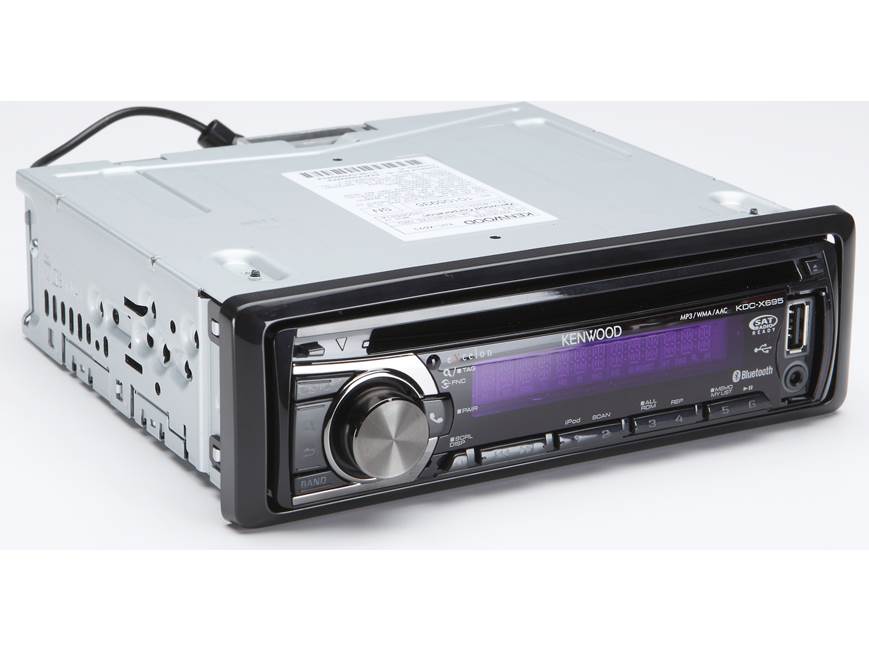 Kenwood Excelon KDC-X695 CD receiver (New Stock) at Crutchfield