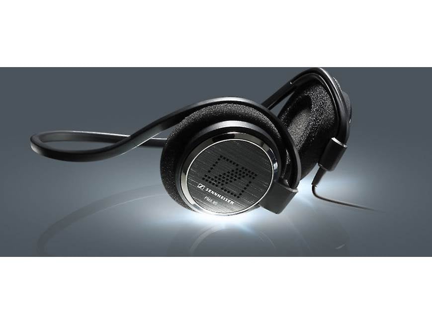 Sennheiser PMX 90 On-ear headphones with behind-the-neck design at