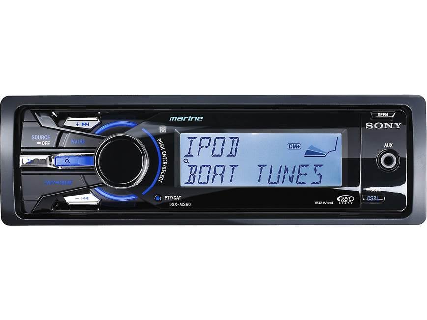 Sony DSX-MS60 Marine digital media receiver (New Stock) at Crutchfield