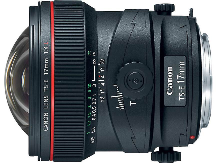 Canon TS-E 17mm f/4L L series ultra-wide-angle tilt shift prime