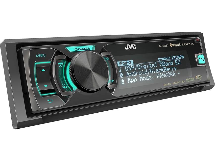 JVC Arsenal KD-A95BT CD receiver at Crutchfield