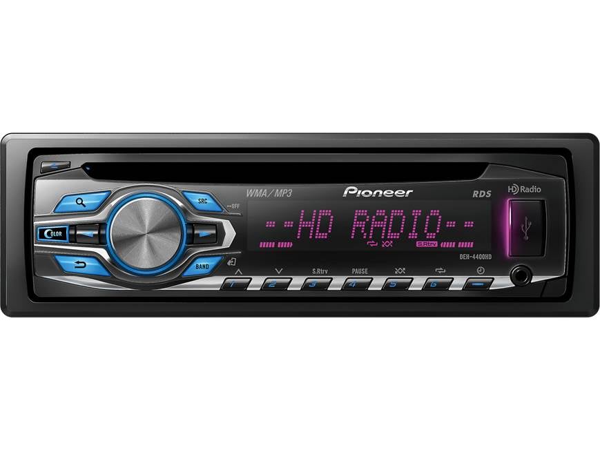 Pioneer DEH-4400 カーオーディオ Pioneer DEH-4400HD CD receiver at Crutchfield