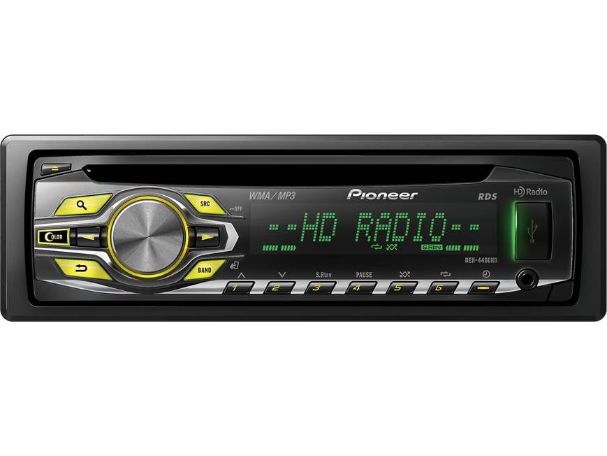 Pioneer DEH-4400HD CD receiver at Crutchfield