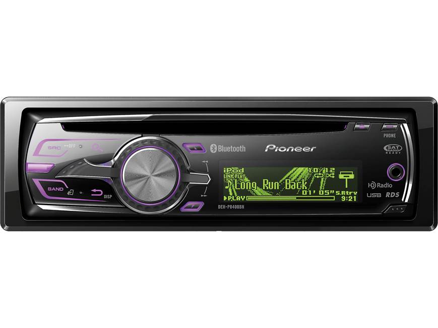 Pioneer DEH-P8400BH CD receiver at Crutchfield