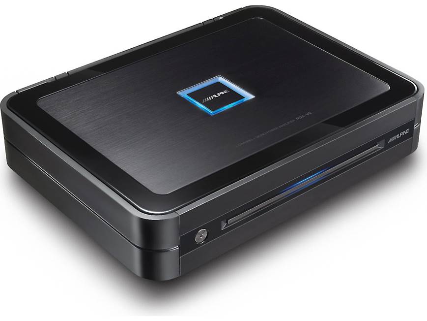 Alpine PDX-V9 5-channel car amplifier — 100 watts RMS x 4 + 500