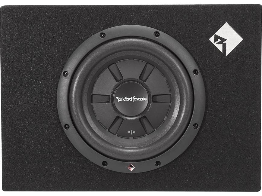 Rockford Fosgate R2S-1X10 Sealed truck-style enclosure with one 10