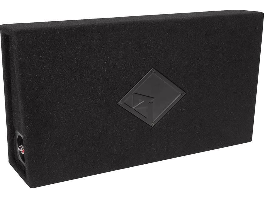 Rockford Fosgate R2S-1X12 Sealed truck-style enclosure with one 12