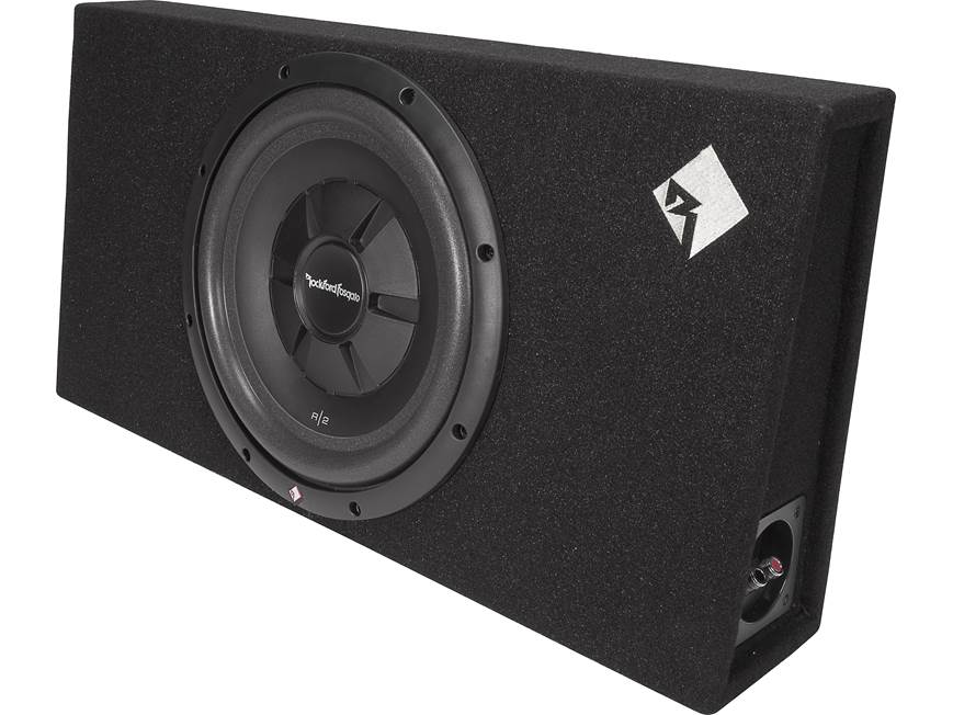 Rockford Fosgate R2S-1X12 Sealed truck-style enclosure with one 12