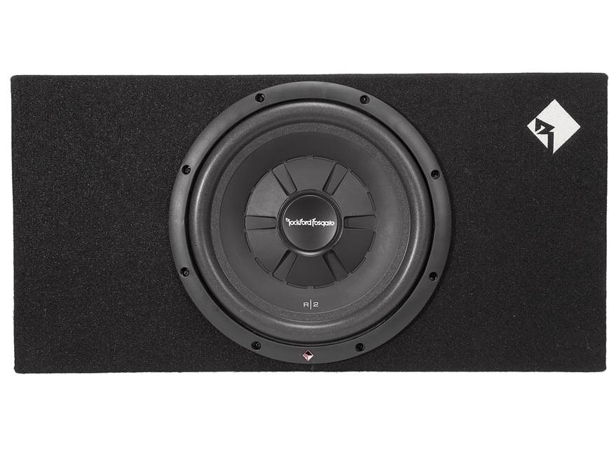 Rockford Fosgate R2S-1X12 Sealed truck-style enclosure with one 12