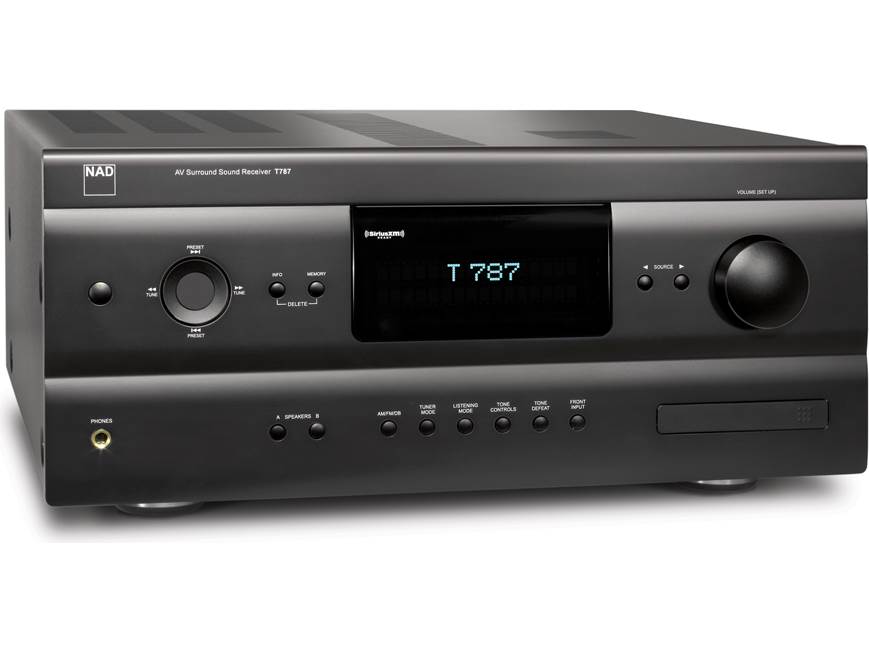 NAD T 787 7.2-channel home theater receiver at Crutchfield