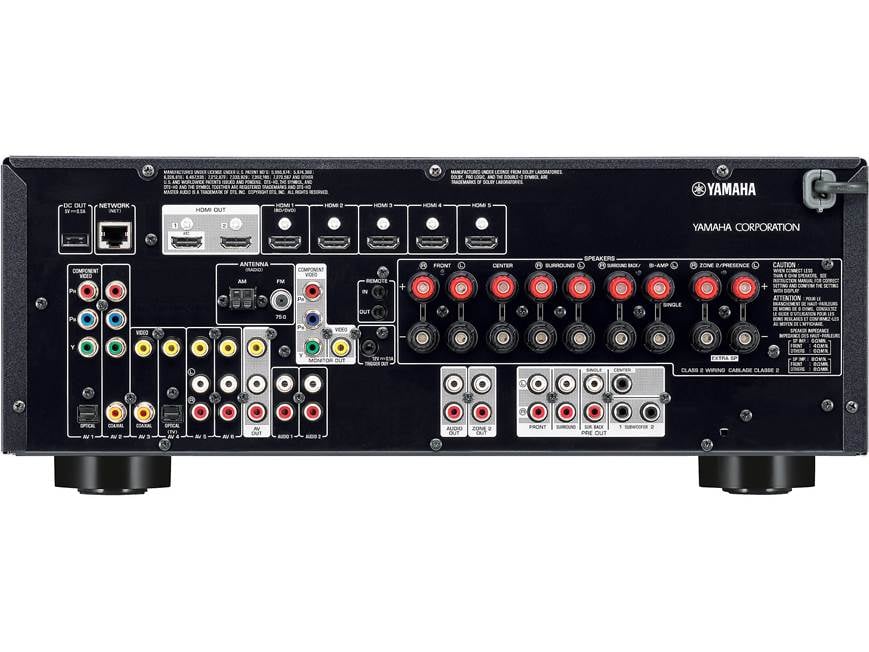 Yamaha RX-V773 Home theater receiver with 3D-ready HDMI switching