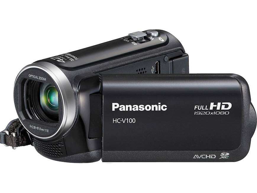 Panasonic HC-V100M ビデオカメラ ほぼ新品 3397 Panasonic HC-V100M HD camcorder with 16GB of flash memory at