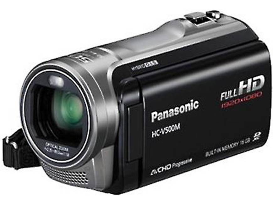 Panasonic HC-V500M HD camcorder with 16GB of flash memory at