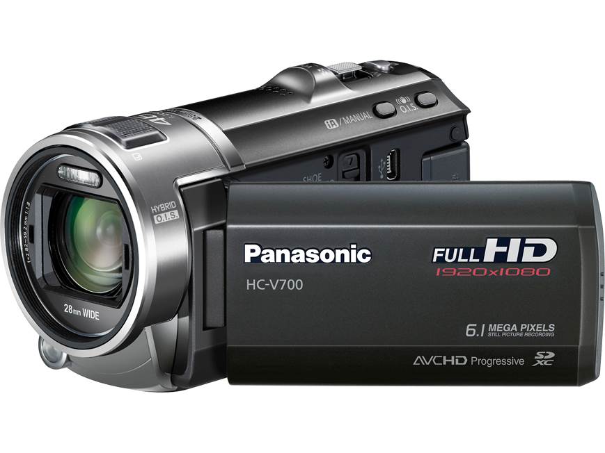 Panasonic HC-V700M HD camcorder with 16GB of flash memory at