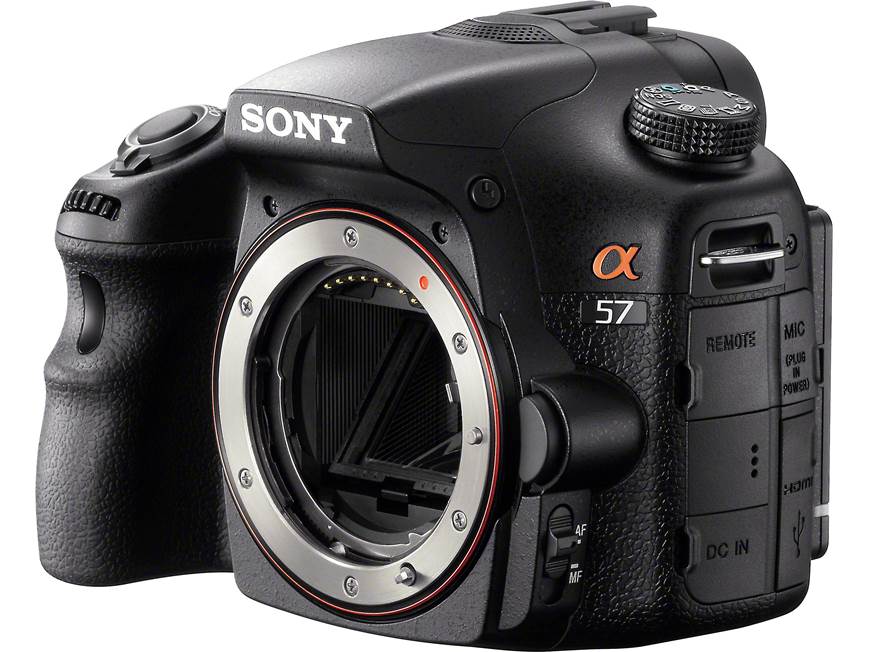 Sony Alpha SLT-A57 Kit 16-megapixel digital SLR camera with 18