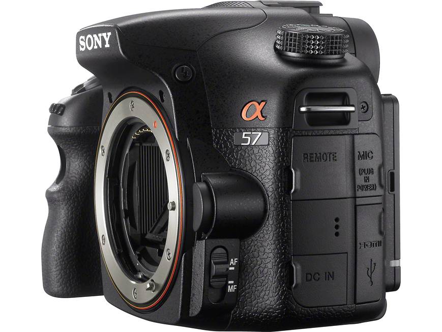 Sony Alpha SLT-A57 Kit 16-megapixel digital SLR camera with 18