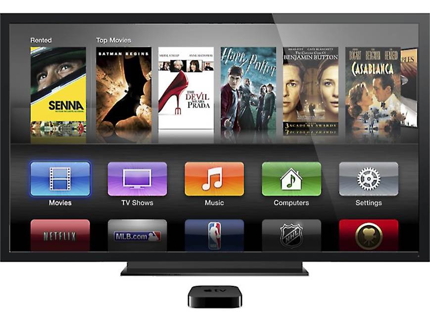 Apple TV® HD digital media receiver with Wi-Fi® and AirPlay® at