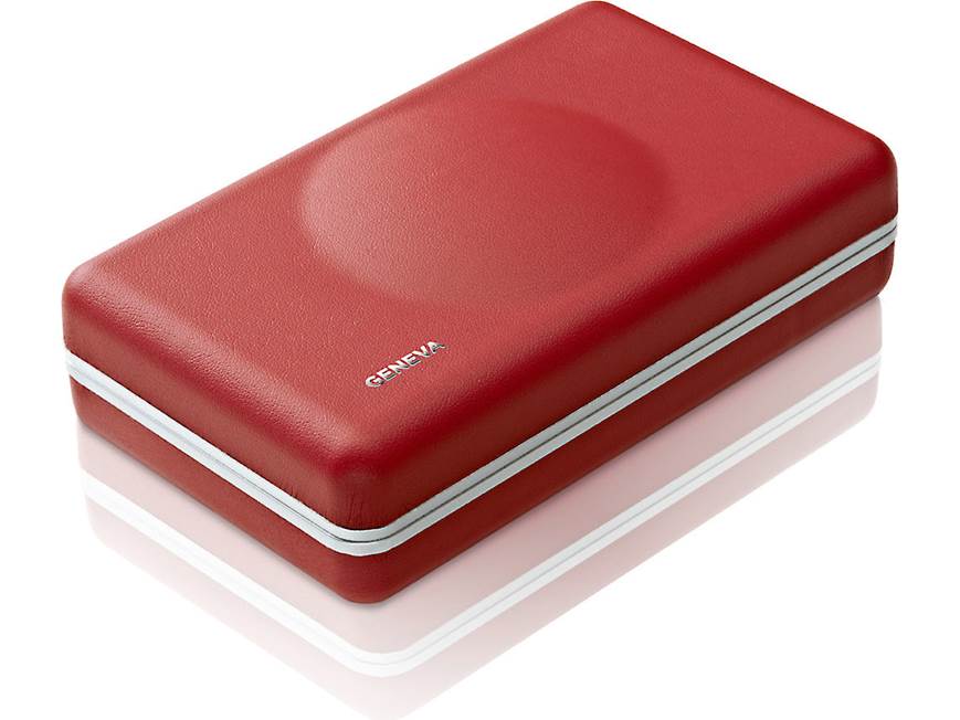 Geneva Sound System Model XS (Red) Portable Bluetooth® powered