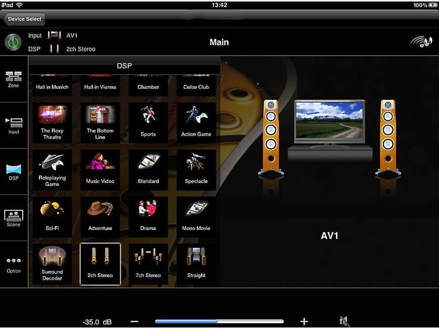 Yamaha RX-V573 Home theater receiver with 3D-ready HDMI switching