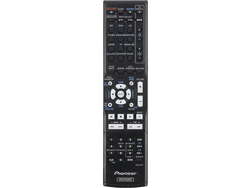Pioneer VSX-522-K Home theater receiver with 3D-ready HDMI