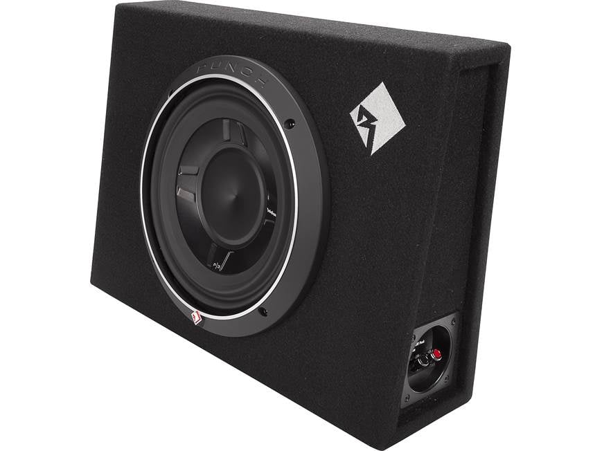 Rockford Fosgate Punch P3S-1X10 Sealed truck-style enclosure with