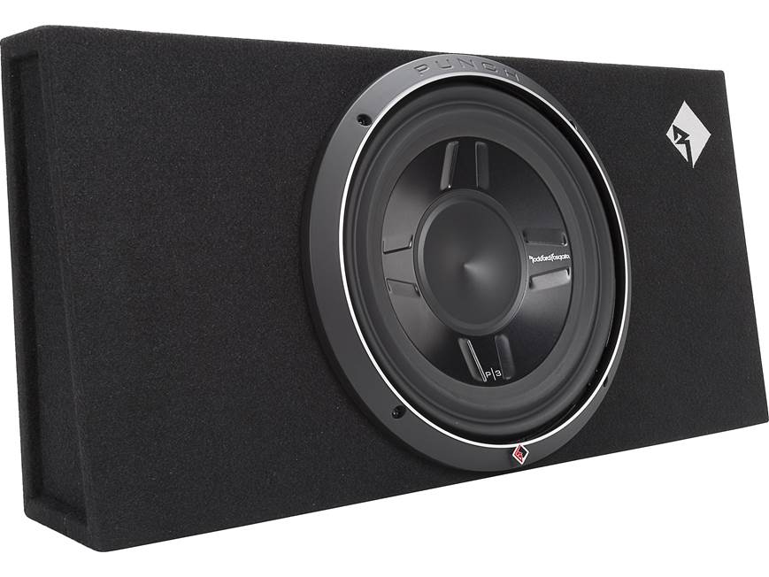 Rockford Fosgate Punch P3S-1X12 Sealed truck-style enclosure with