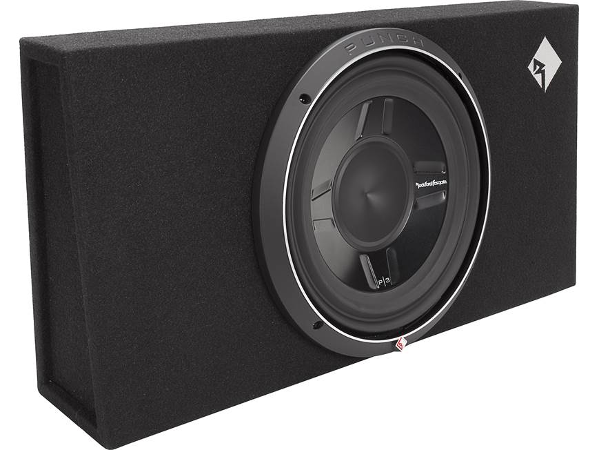 Rockford Fosgate Punch P3S-1X12 Sealed truck-style enclosure with