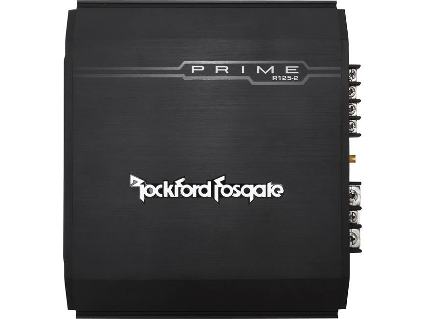 ロックフォード　プライム　R125-2 Rockford Fosgate Prime R125-2 2-channel car amplifier — 40 watts