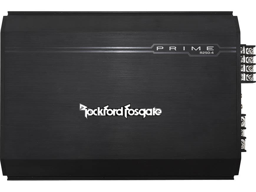 Rockford Fosgate Prime R250-4 4-channel car amplifier — 40 watts